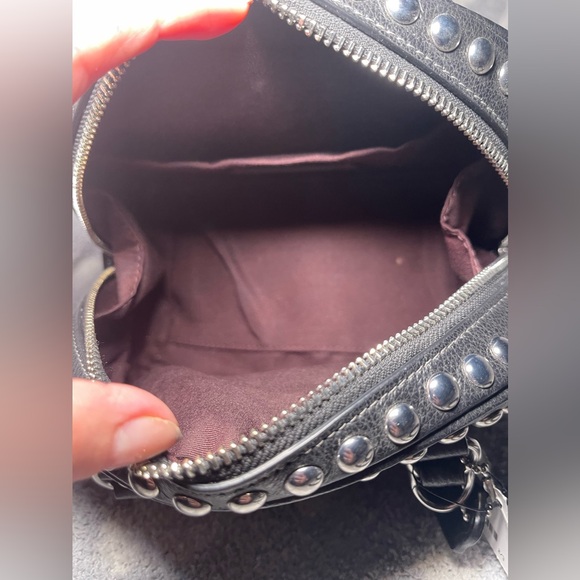 Coach Sydney Satchel With Rivets - Picture 3 of 8